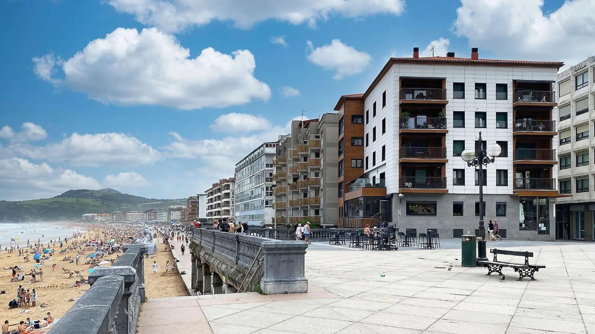 Earra - Narros Beach - Vistas Al Mar, 1 Min Centro Zarautz Lägenhet